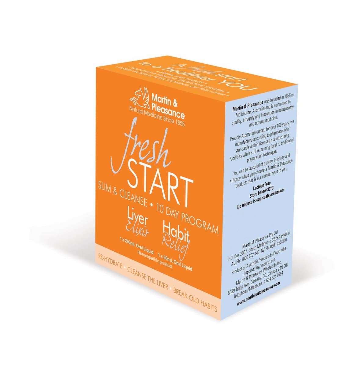 Martin & Pleasance Fresh Start Pack Slim & Cleanse Bundle 10 Days