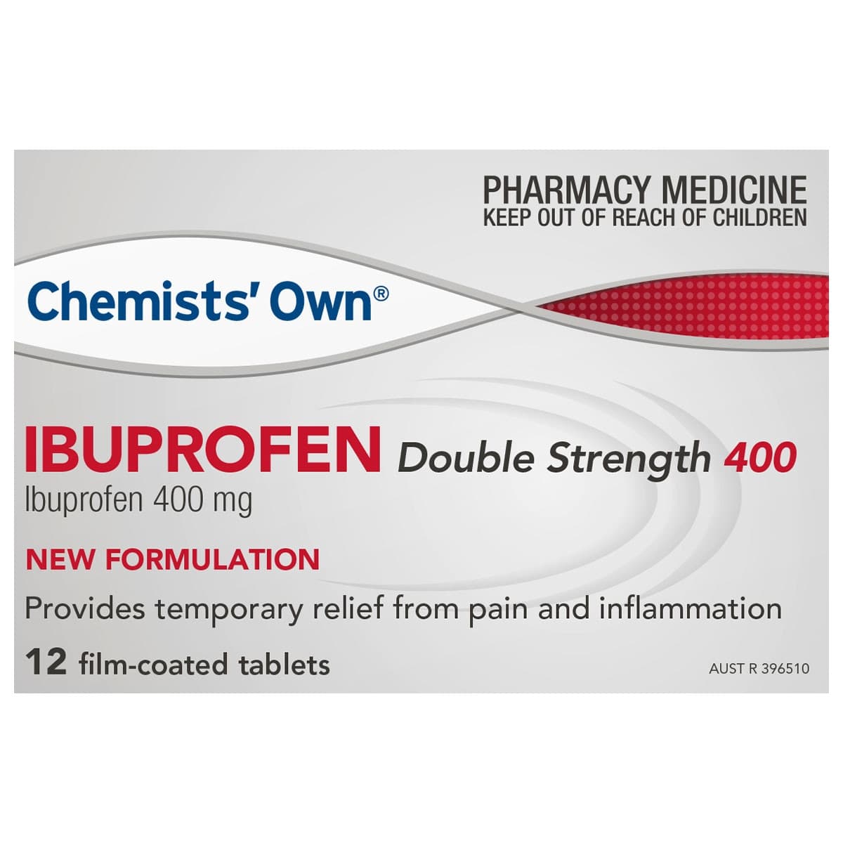 Chemists Own Ibuprofen Double Strength 12 Tablets