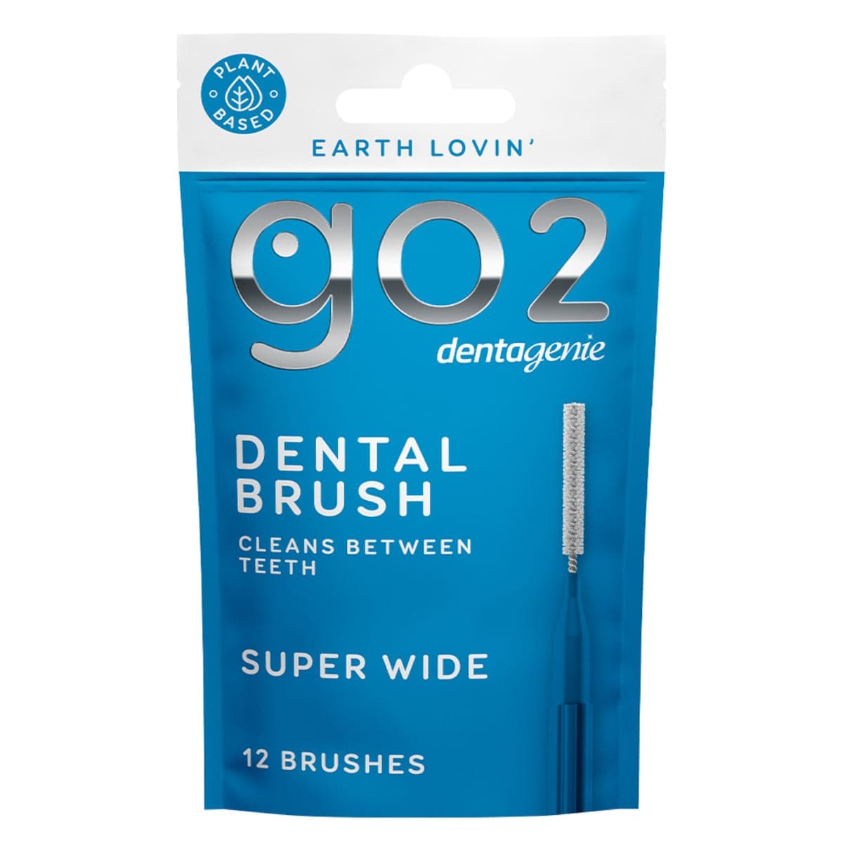 GO2 Dentagenie Interdental Brush Super Wide 12 Pack