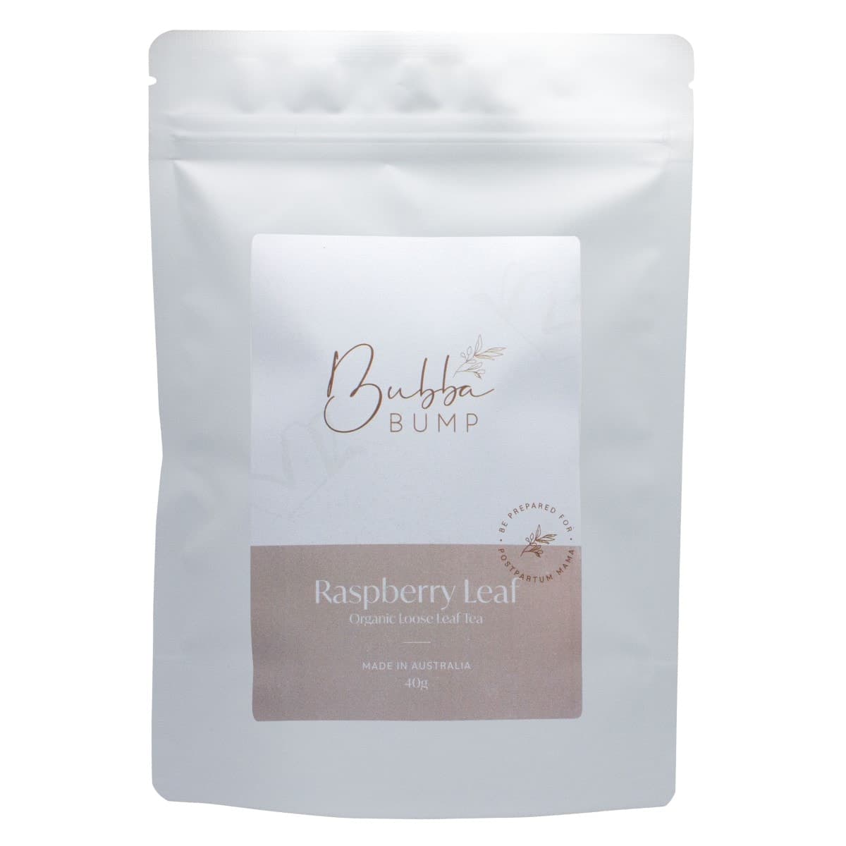 Bubba Bump Organic Raspberry Loose Leaf Tea 40g