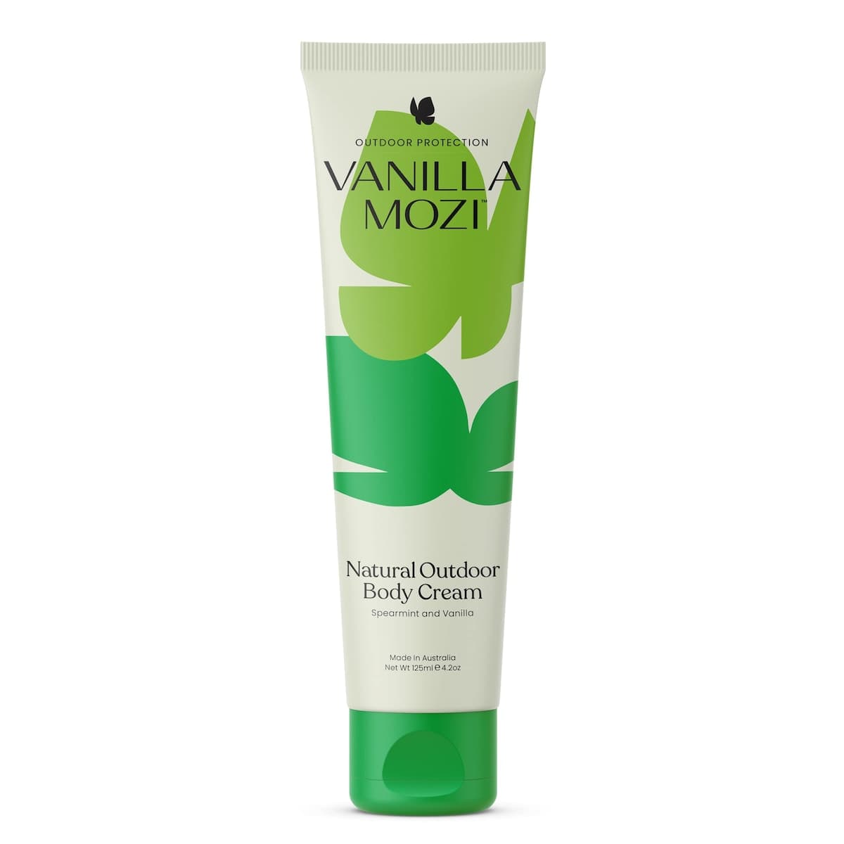 Vanilla Mozi Natural Outdoor Body Cream Tube 125ml