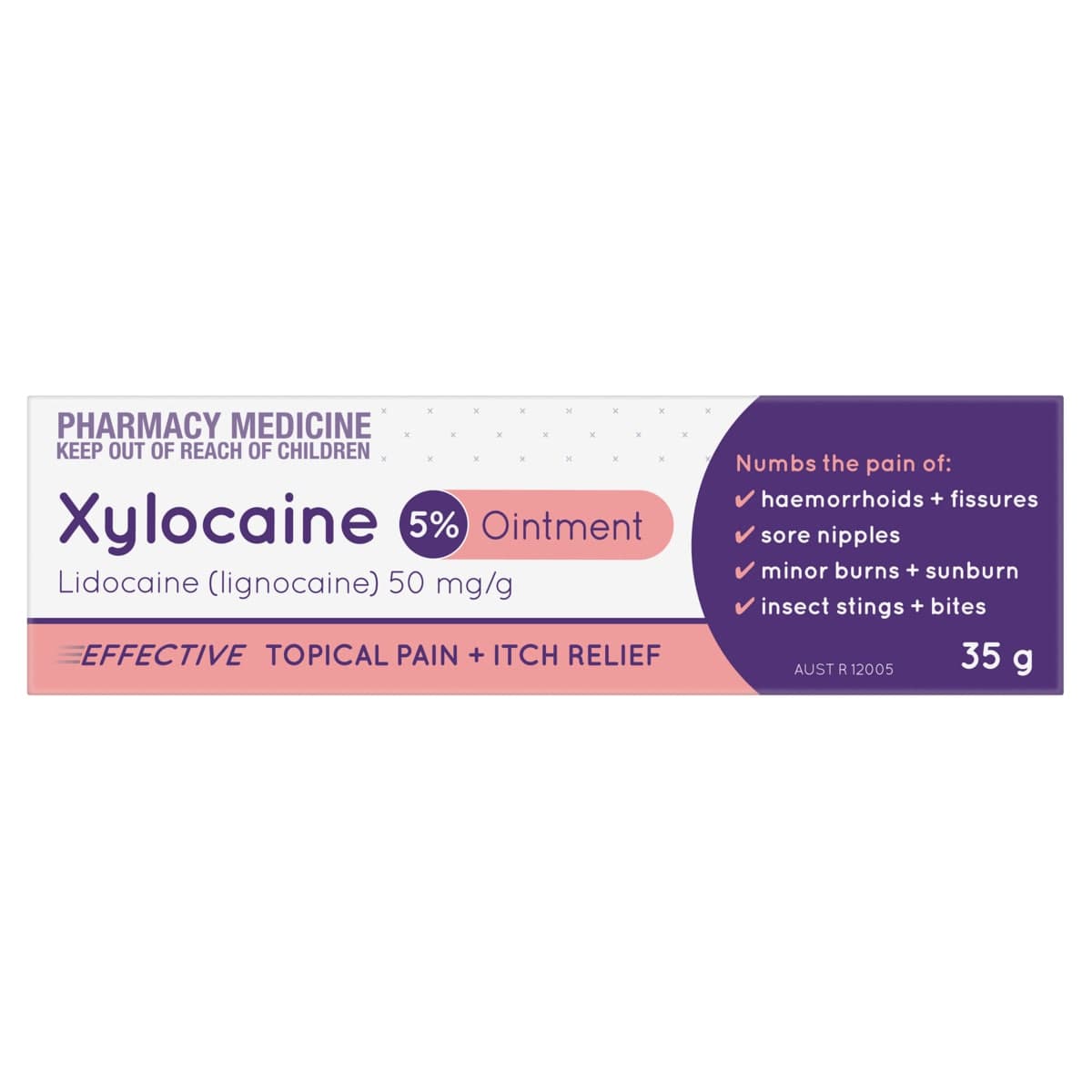 Xylocaine 5% Ointment 35g