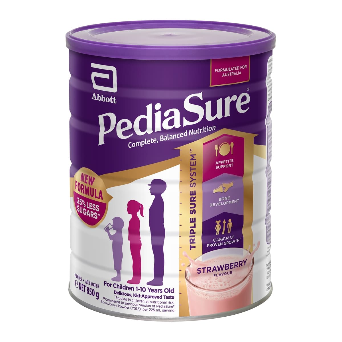 PediaSure Powder Strawberry 850g