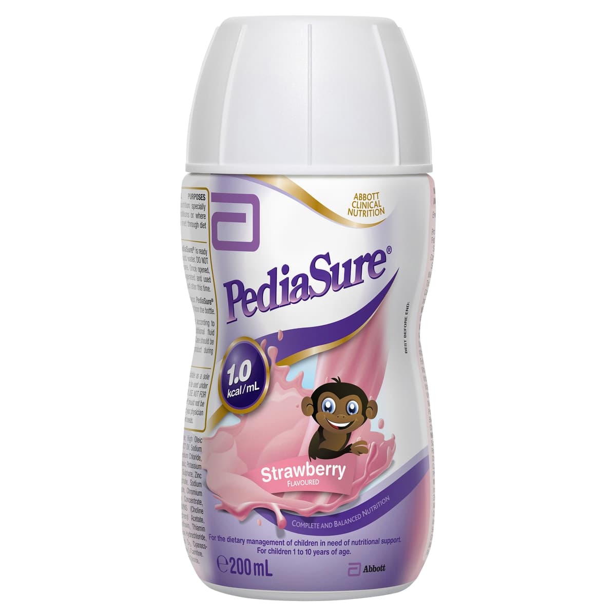 PediaSure Ready to Drink Shake Strawberry 200ml