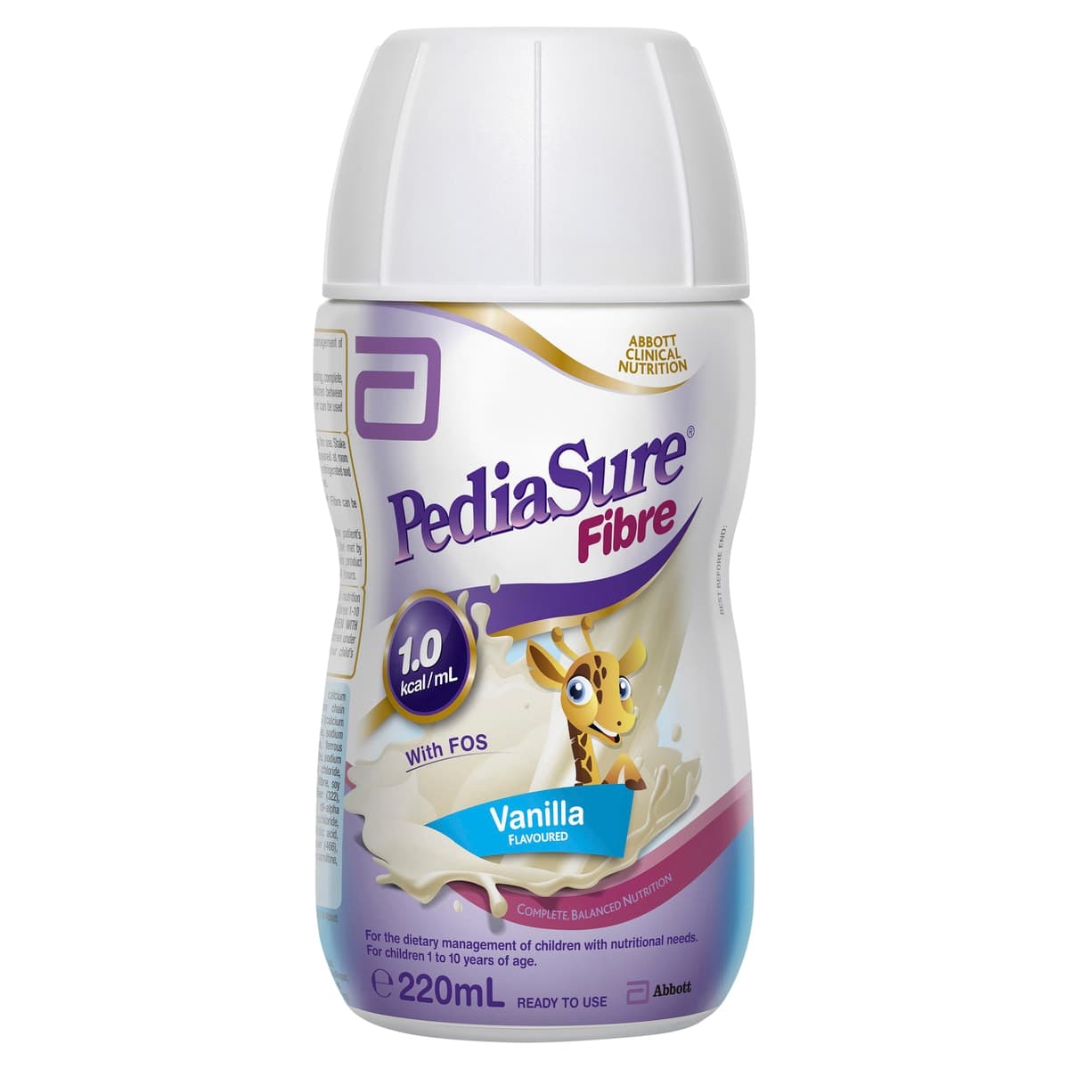 PediaSure Ready to Drink Shake Vanilla Fibre 220ml