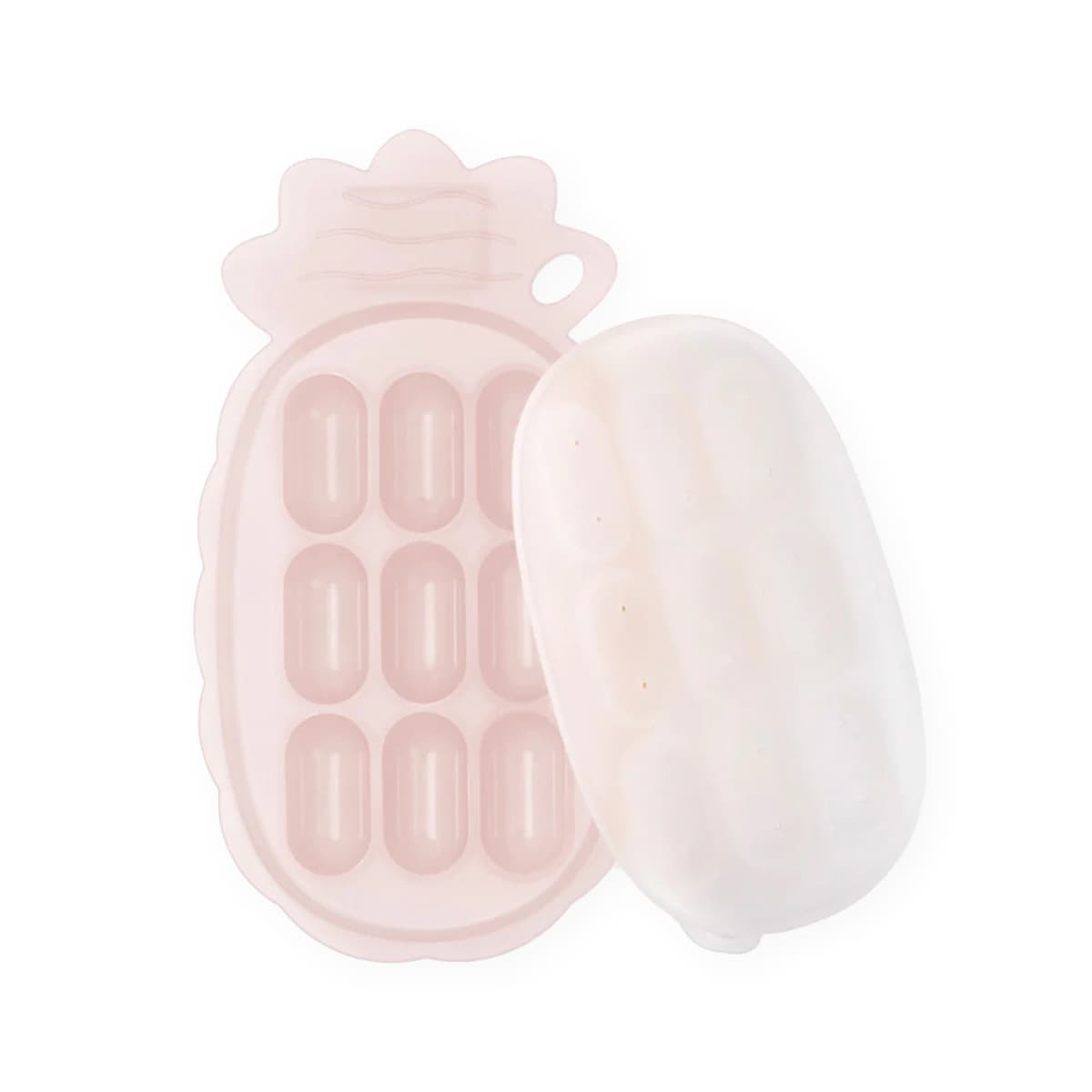 Haakaa Silicone Pineapple Nibble Tray - Blush
