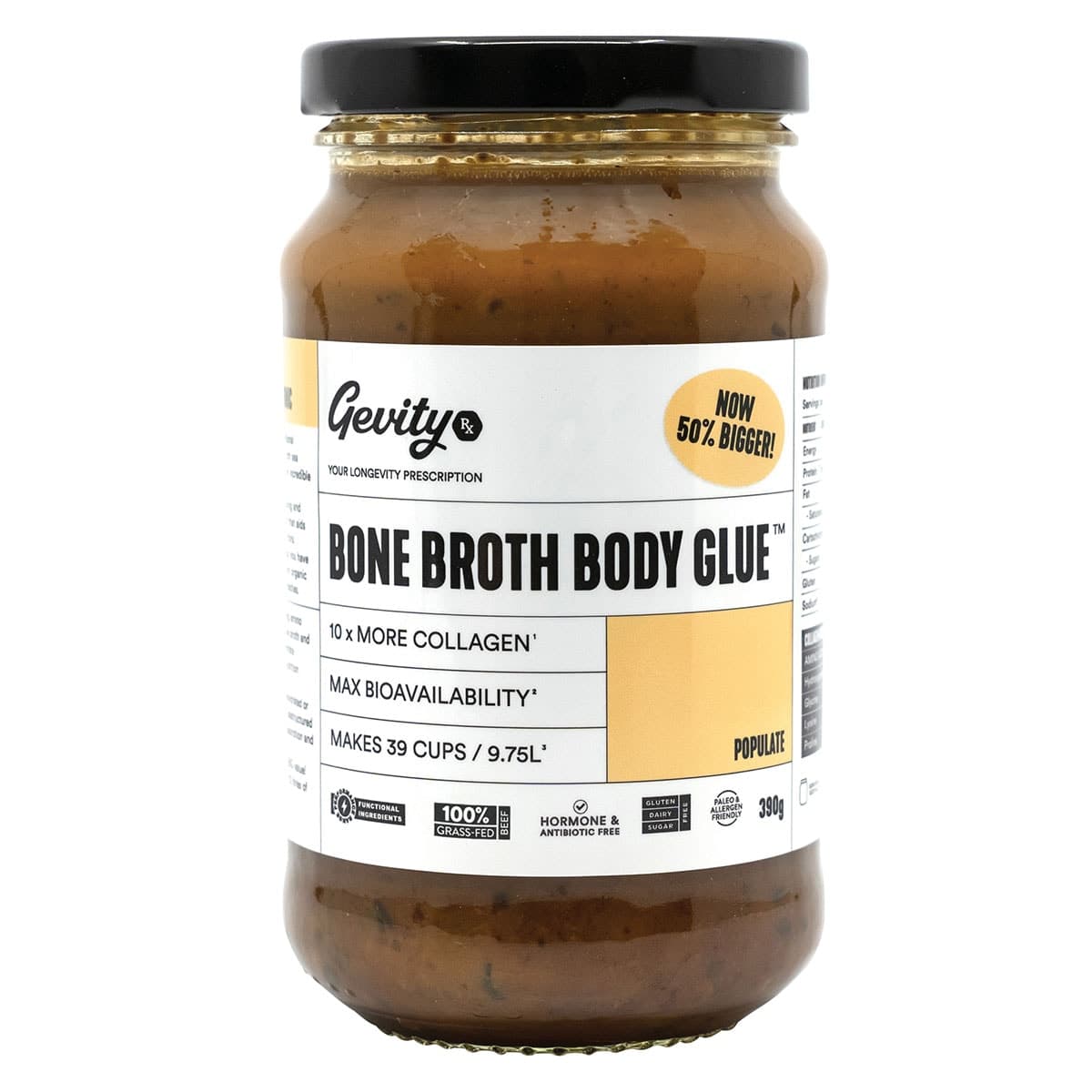 Gevity Rx Bone Broth Body Glue Populate 390g