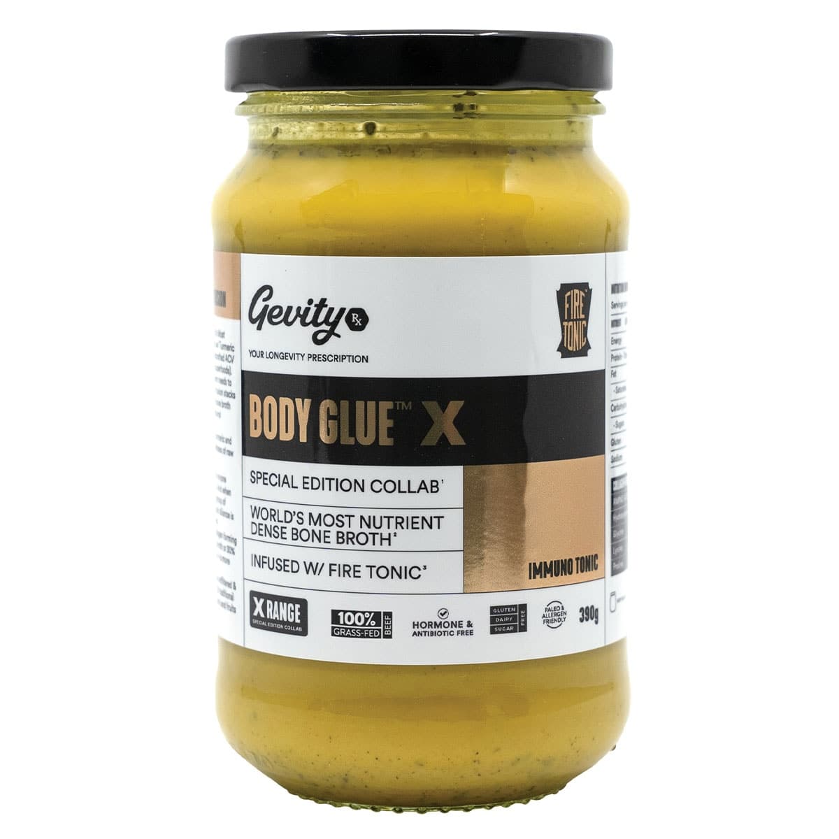 Gevity Rx Bone Broth Body Glue X Immuno Tonic 390g