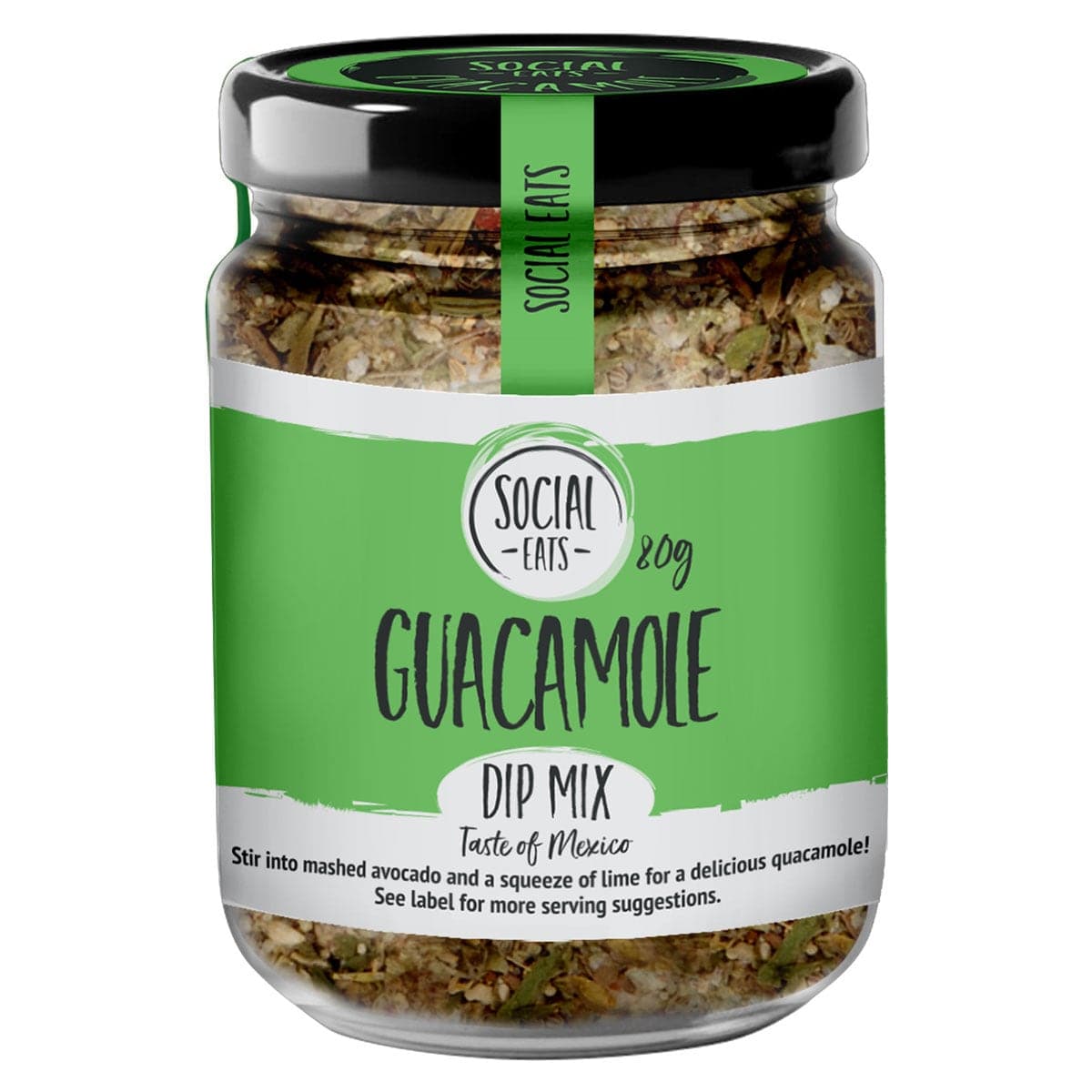 Social Eats Guacamole Dip Mix 80g