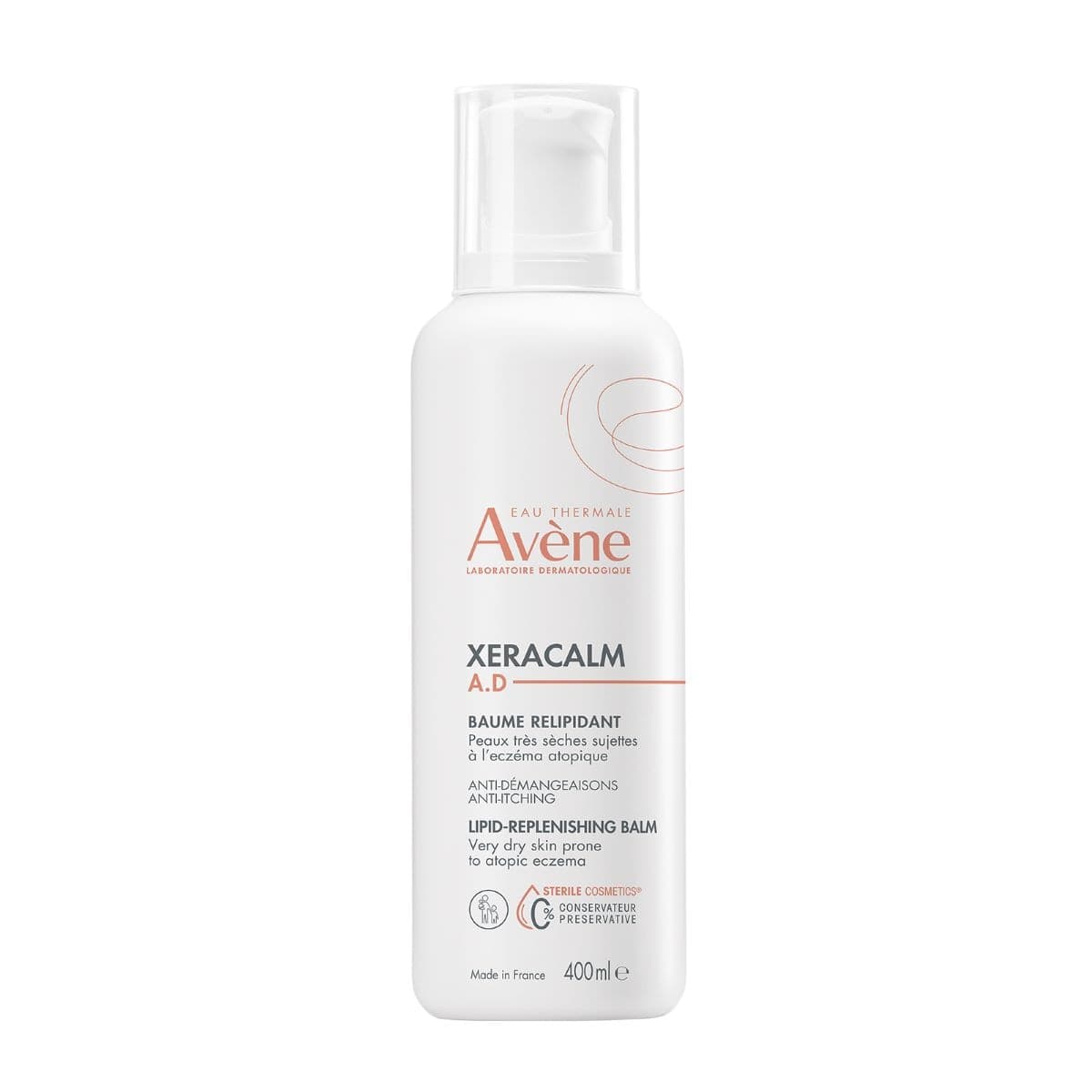 Avene XeraCalm A.D. Lipid Replenishing Balm 400ml