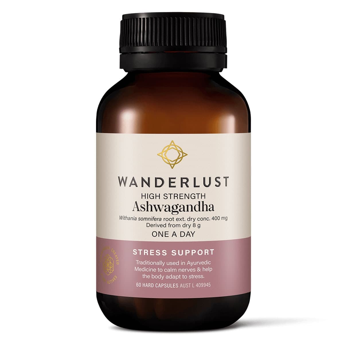 Wanderlust High Strength Ashwagandha 60 Capsules