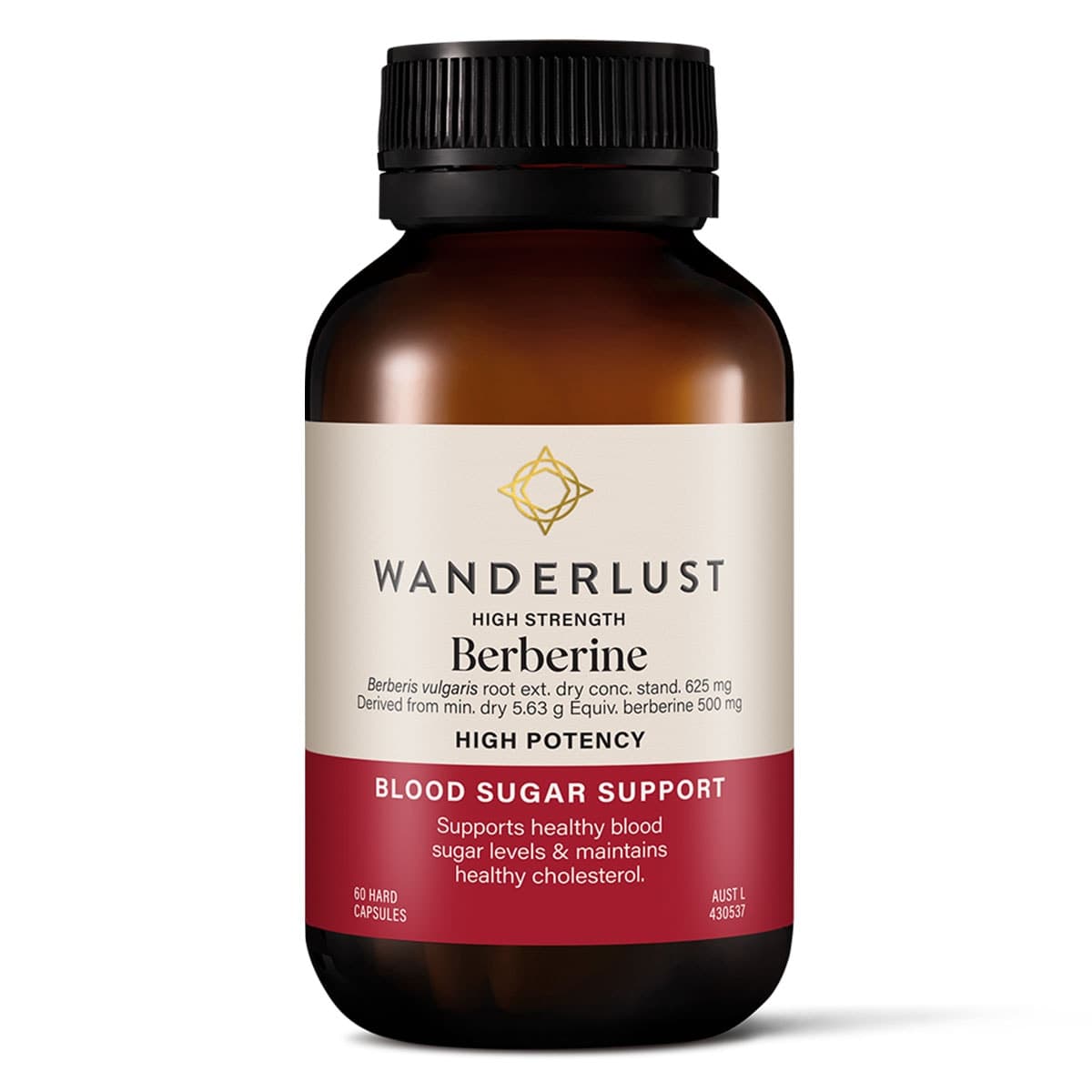 Wanderlust Berberine 60 Capsules
