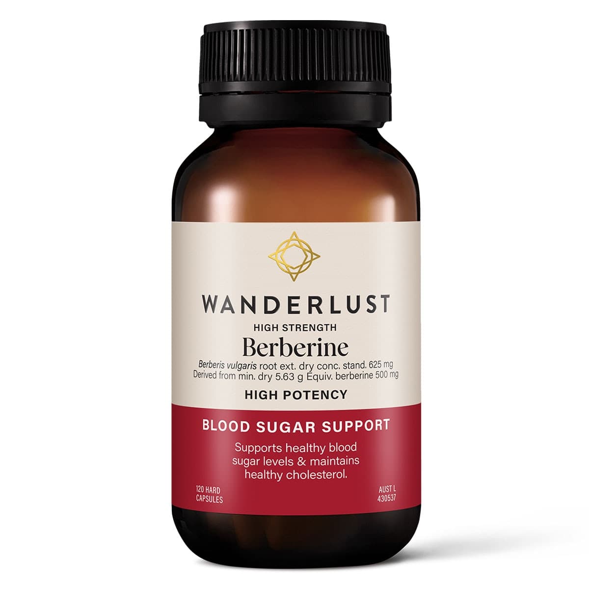 Wanderlust Berberine 120 Capsules