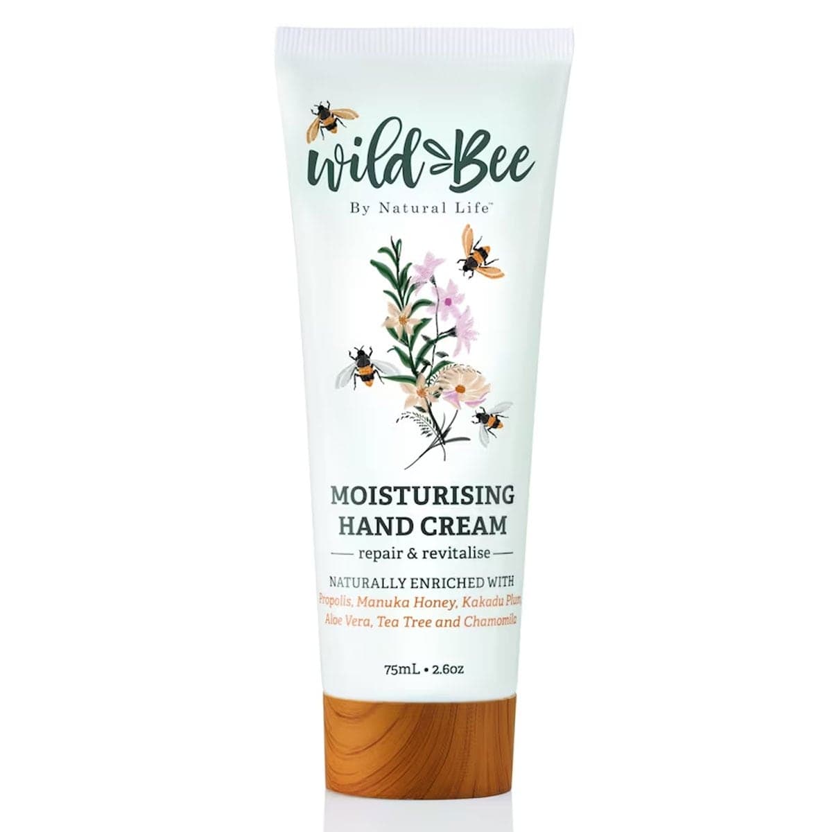 Wild Bee Moisturising Hand Cream 75ml