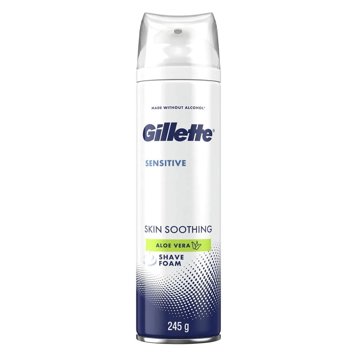 Gillette Sensitive Skin Soothing Shave Foam 245g