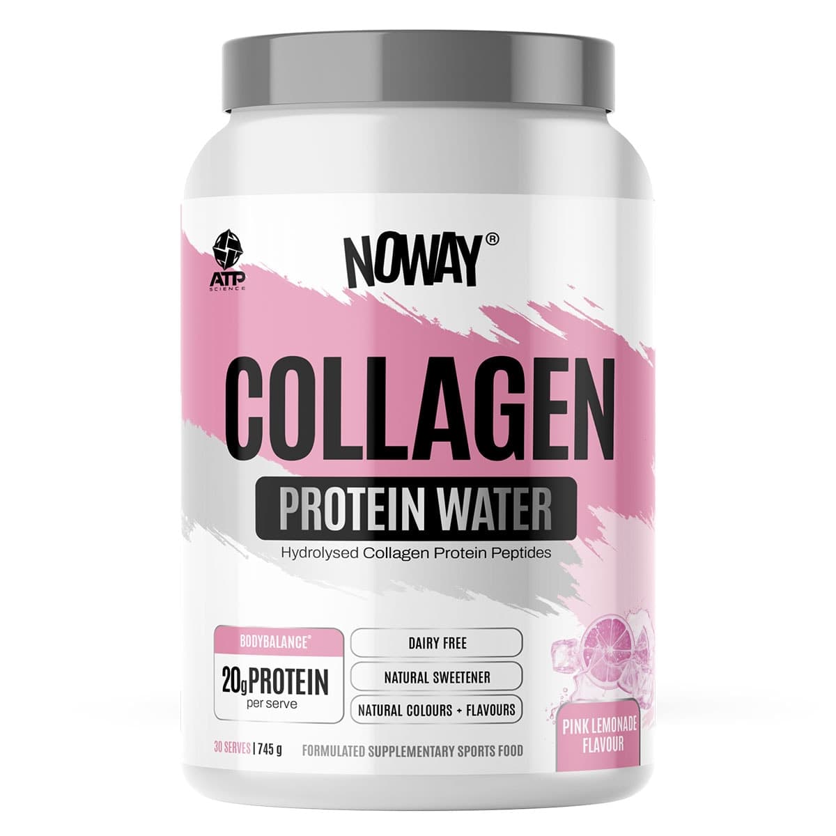 ATP Science Noway Collagen Protein Water Pink Lemonade 750g