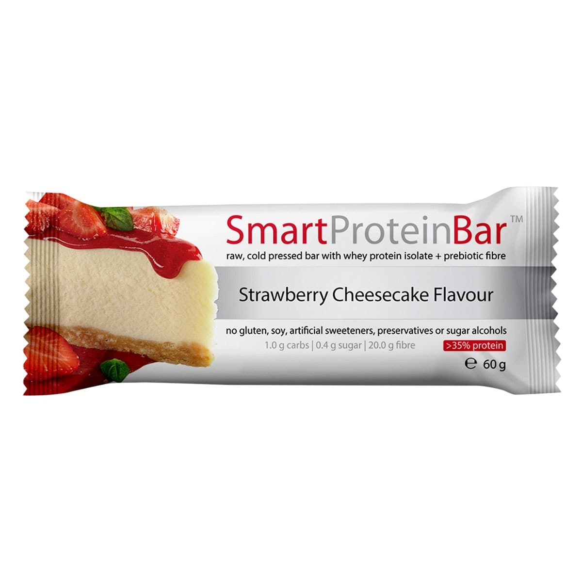 Smart Protein Strawberry Cheesecake Protein Bar 60g