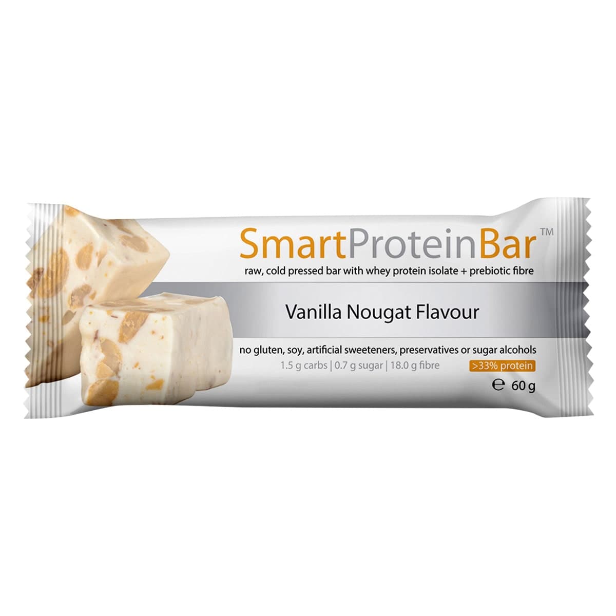 Smart Protein Vanilla Nougat Protein Bar 60g