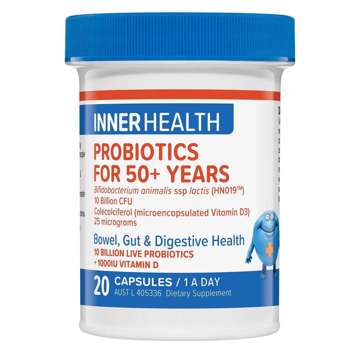 Inner Health Probiotics 50+ 20 Capsules