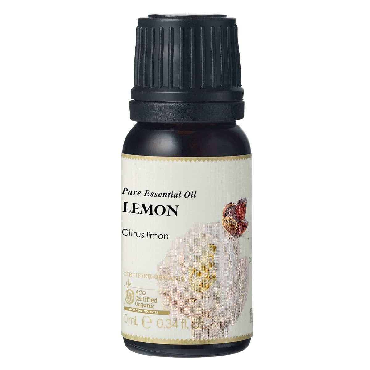 Ausganica Certified Organic Lemon Essential Oil 10ml