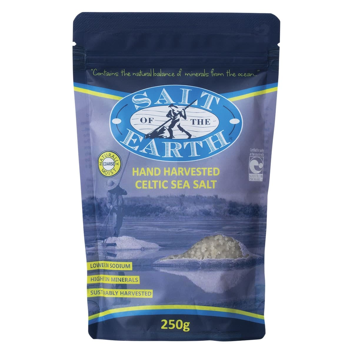 Salt Of The Earth Coarse Celtic Sea Salt 250g
