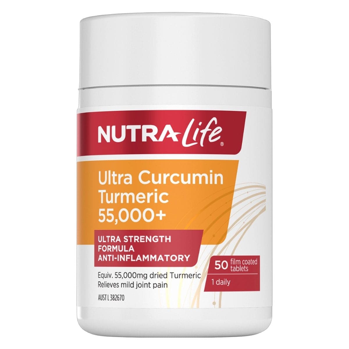 Nutra-Life Ultra Curcumin Turmeric 55000+ 50 Tablets