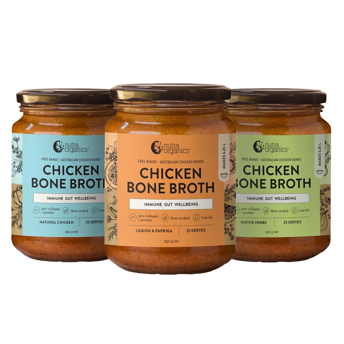 Nutra Naturals Chicken Broth Concentrate Bundle