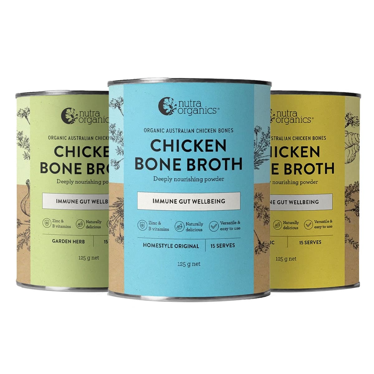 Nutra Naturals Best Selling Chicken Broth Bundle