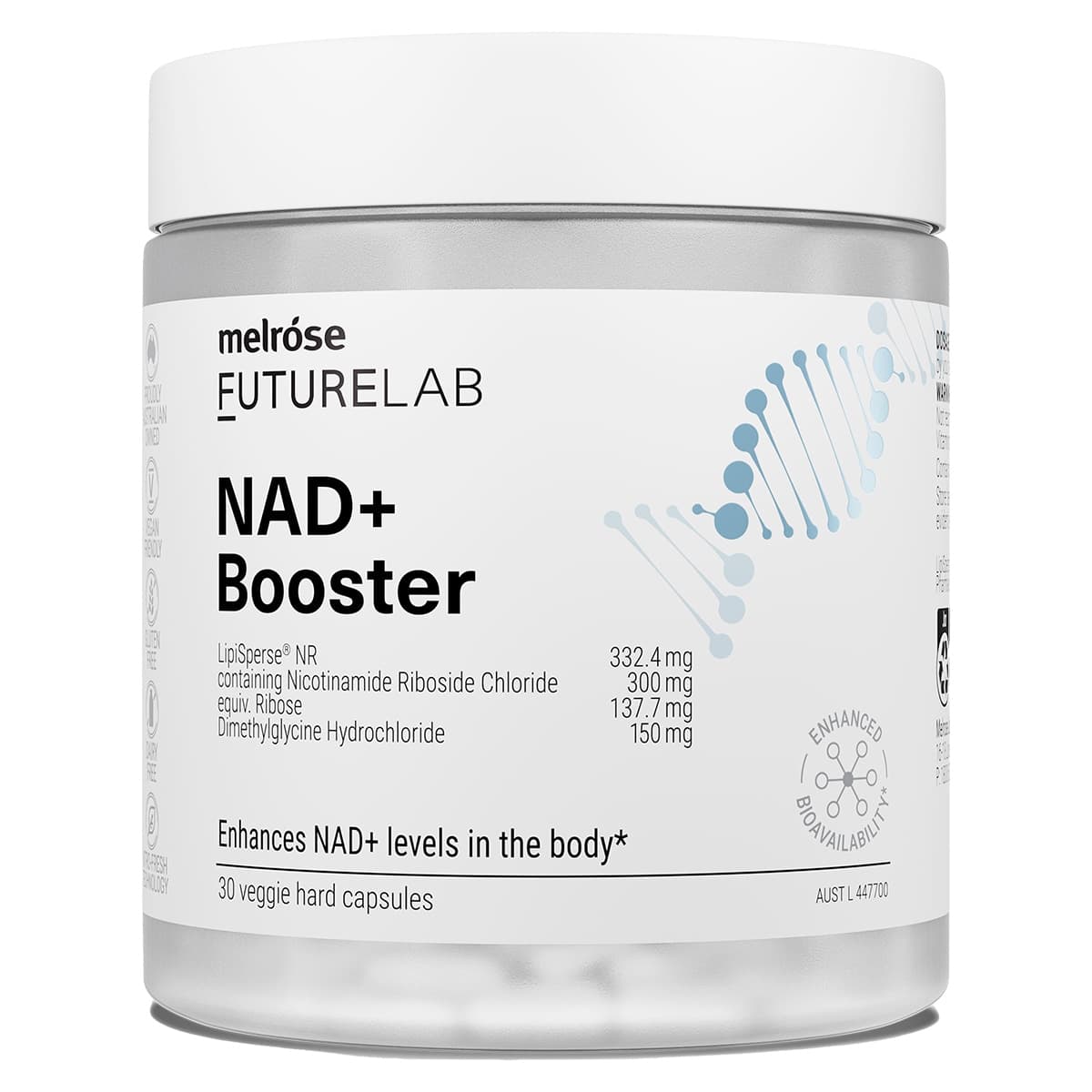 Melrose FutureLab NAD+ Booster 30 Capsules