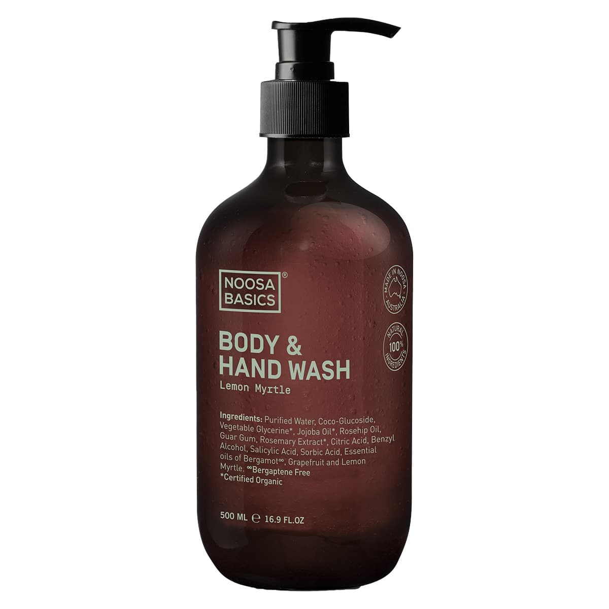 Noosa Basics Body & Hand Wash - Lemon Myrtle 500ml