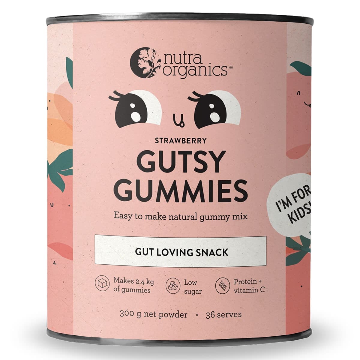 Nutra Naturals Gutsy Gummies - Strawberry 300g