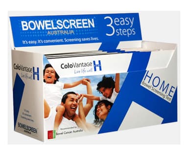 ColoVantage Home Bowel Screen Test Kit