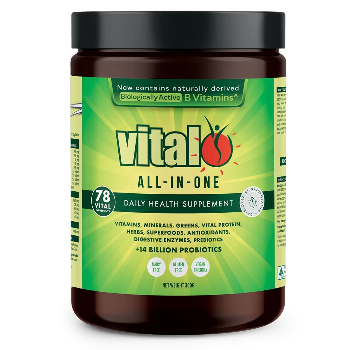 Vital All-in-One Daily Health Supplement Powder 300g