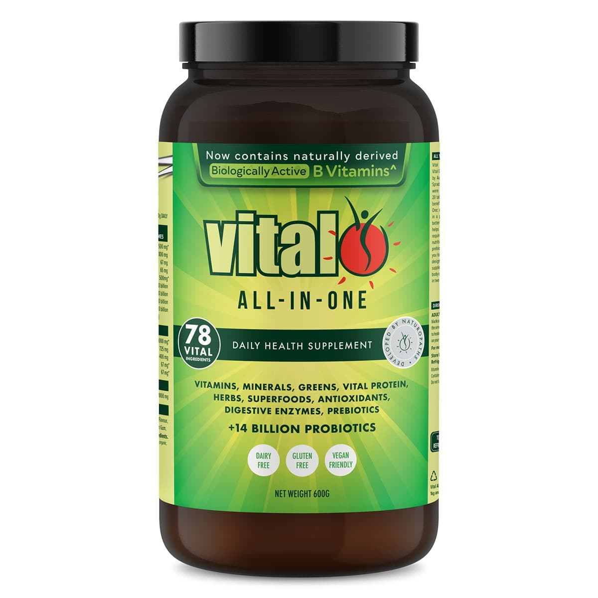Vital All-in-One Daily Health Supplement Powder 600g