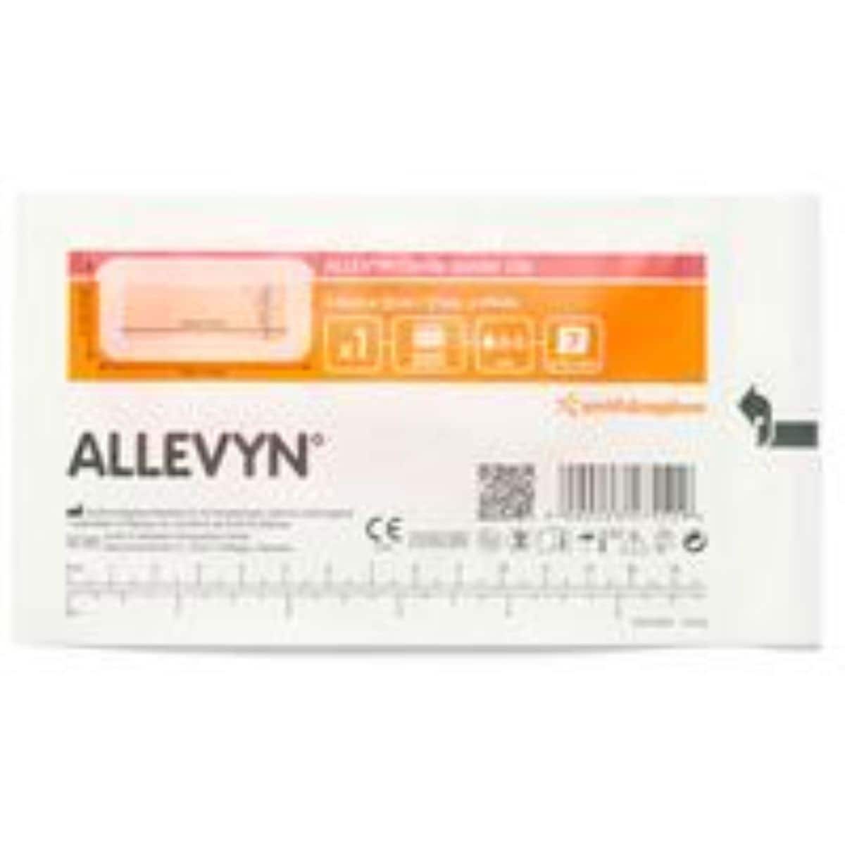 ALLEVYN Gentle Border Lite 5.5cm x 12cm - Single by Smith & Nephew