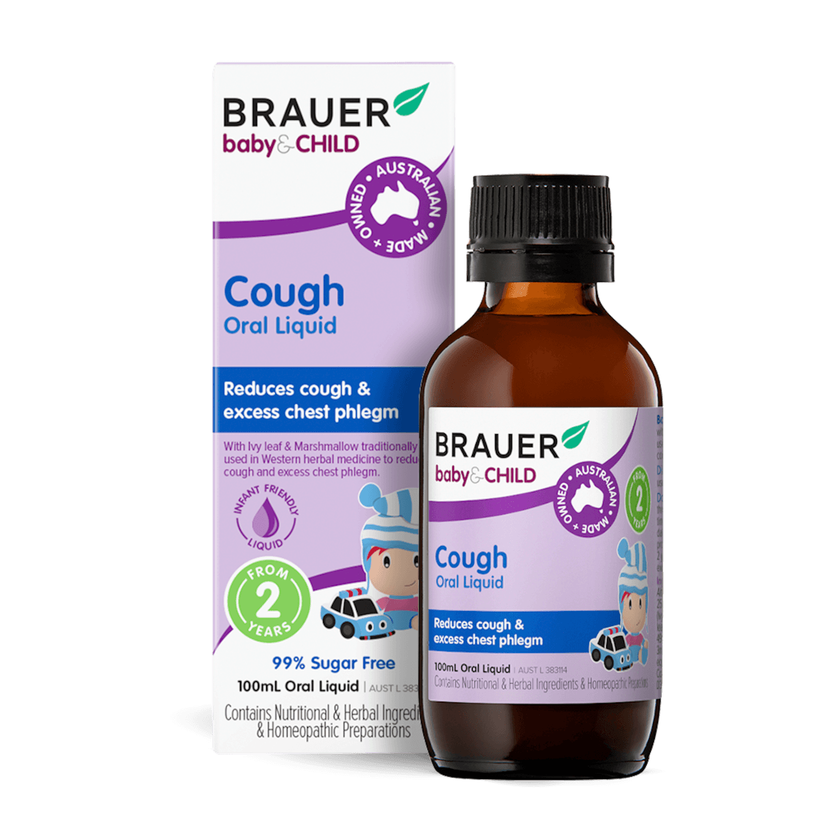 Brauer Baby & Child Cough Oral Liquid 100ml