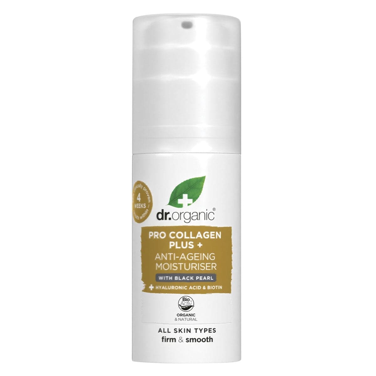 Dr Organic Pro Collagen Plus+ Anti Aging Moisturiser Black Pearl 50ml