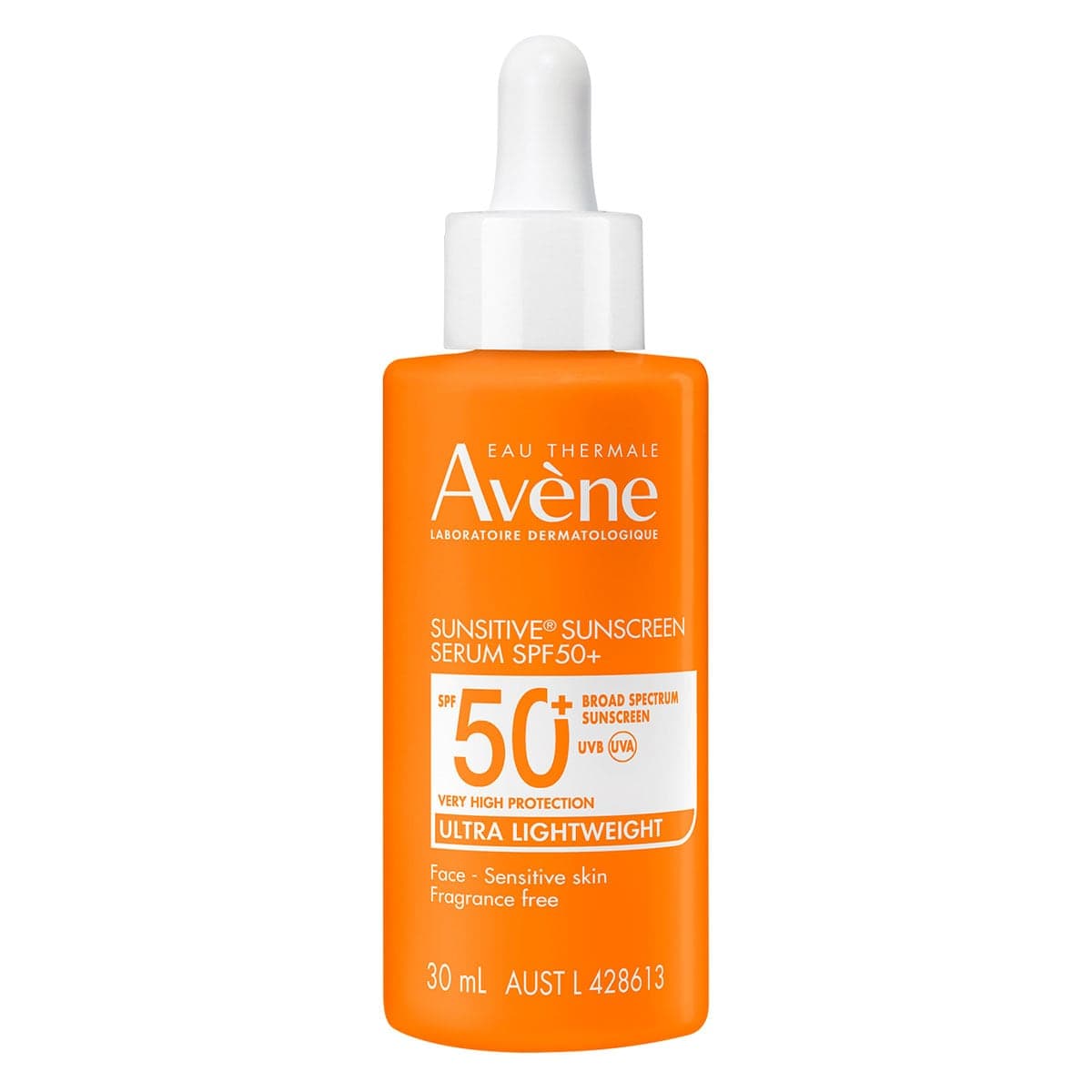 Avene Sunsitive Sunscreen Serum SPF50+ - 30ml