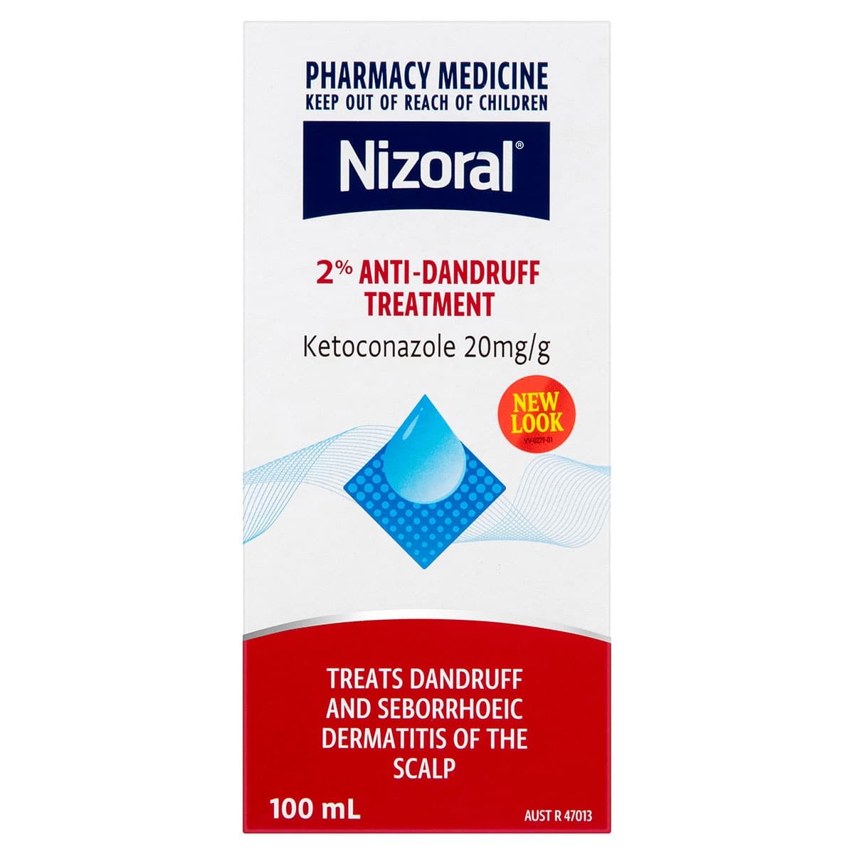Nizoral Anti-Dandruff Treatment Shampoo 2% 100ml