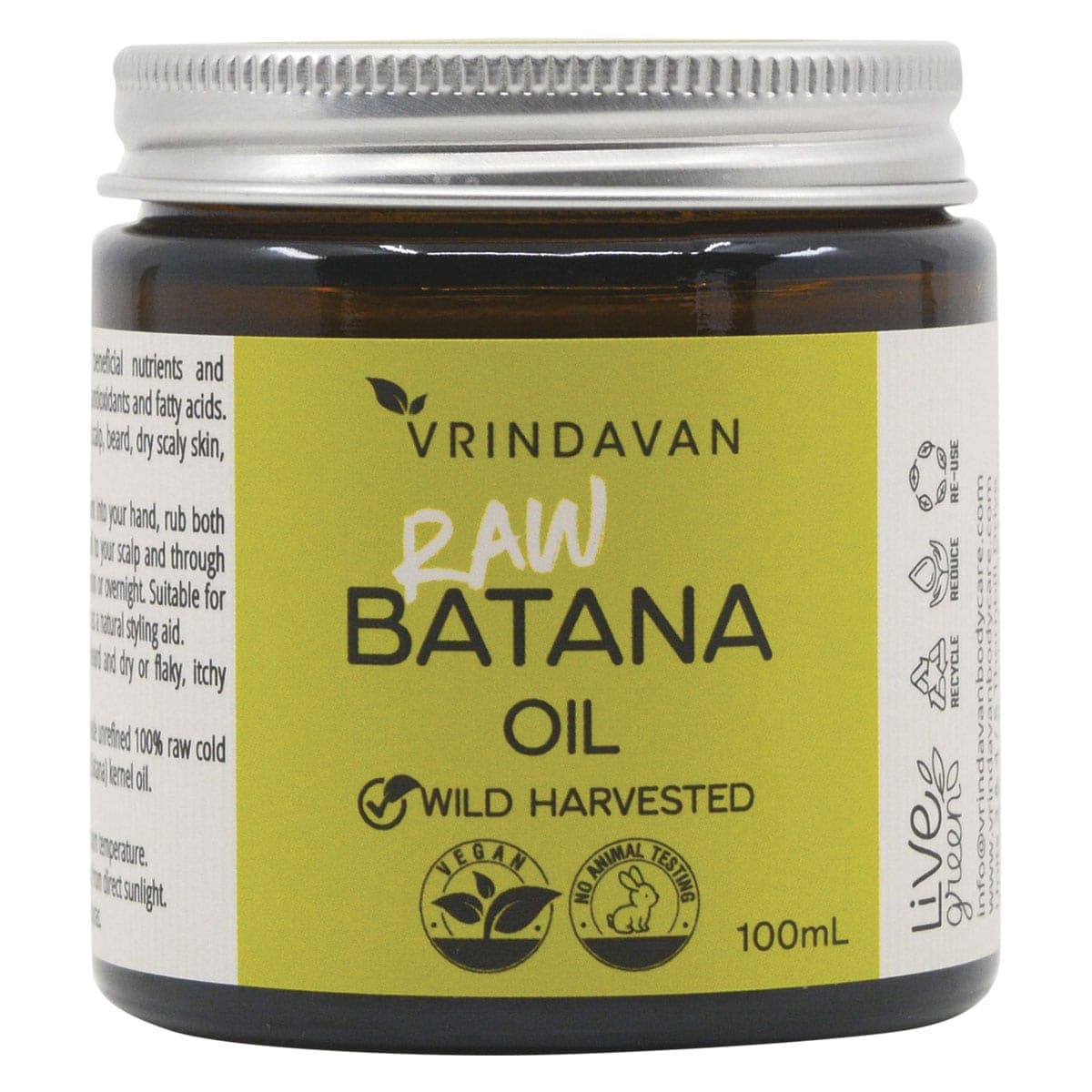 Vrindavan 100% Pure Raw Batana Oil 100ml
