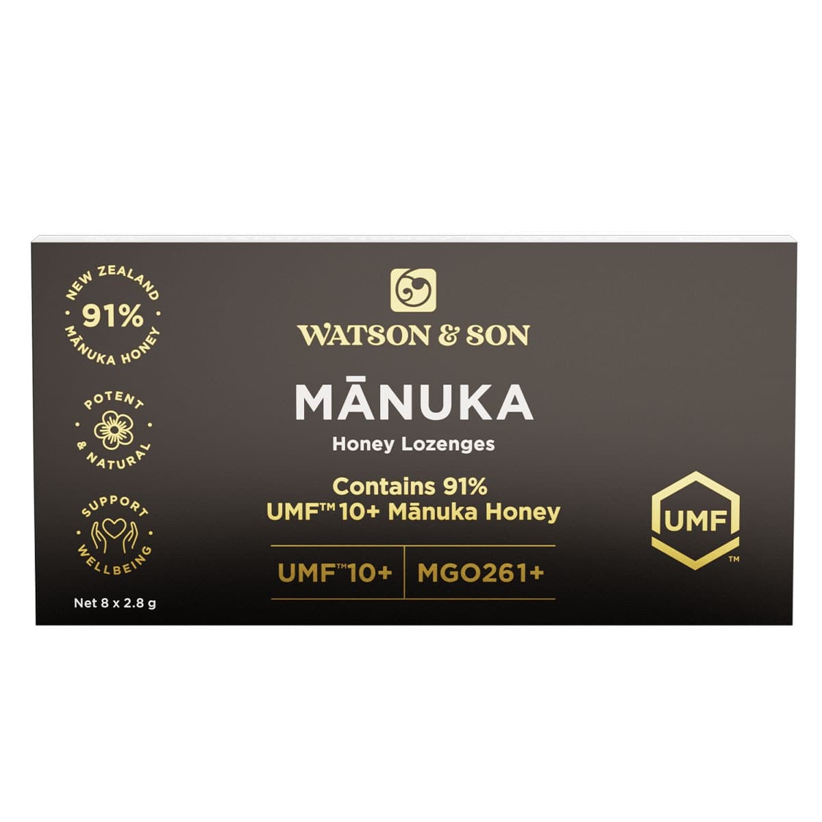 Watson & Son Manuka Honey Lozenges 8 Pack