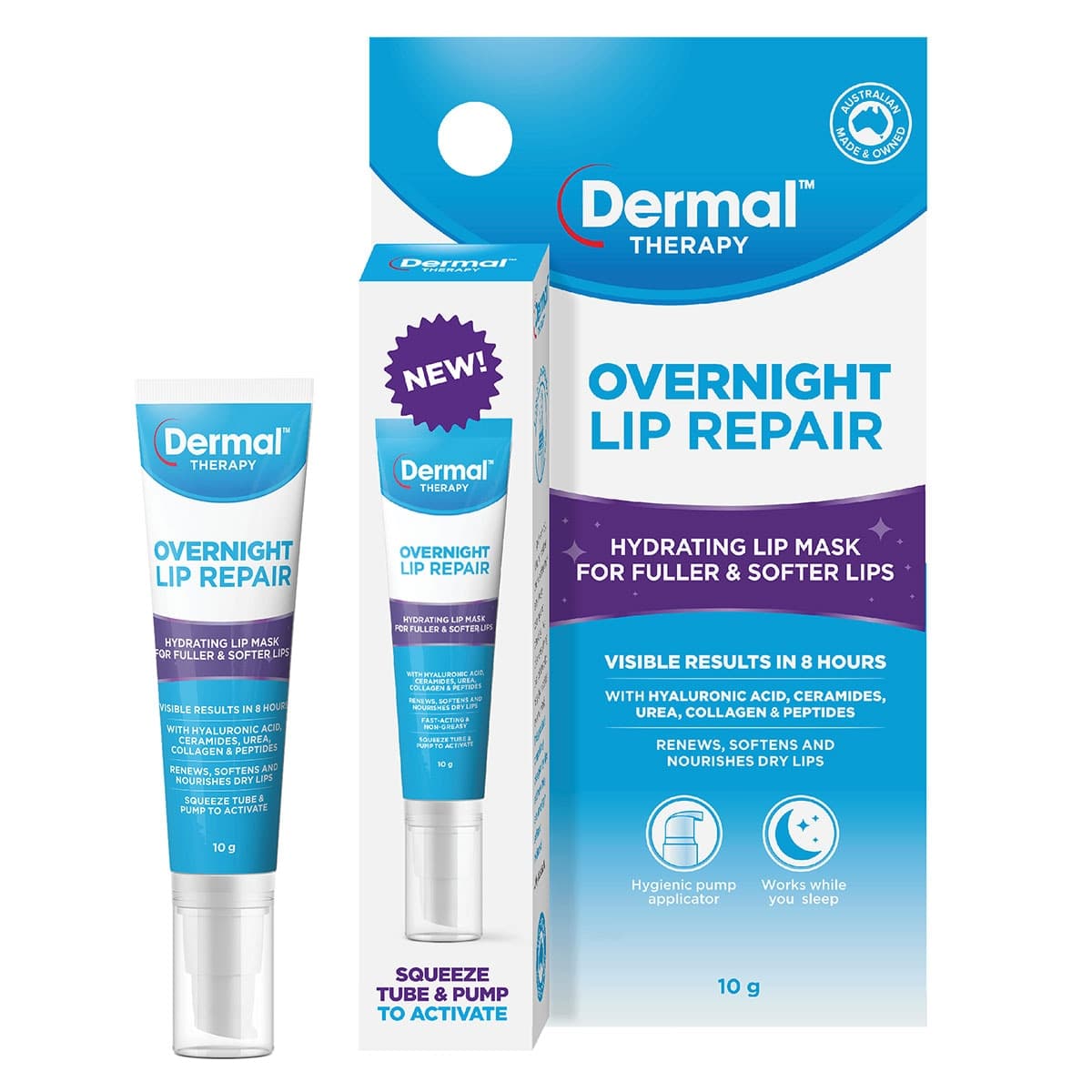Dermal Therapy Overnight Lip Repair 10ml