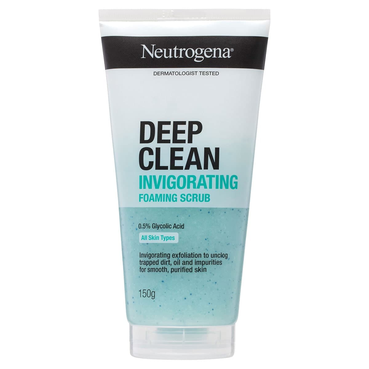 Neutrogena Deep Clean Invigorating Foaming Scrub 150g