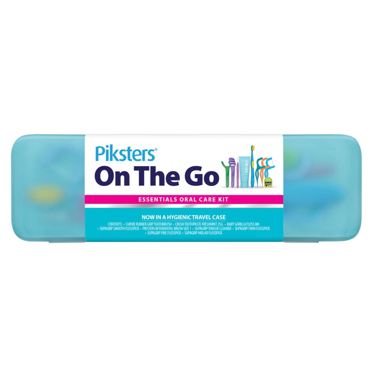 Piksters On the Go Essential Oral Care Kit - Adult