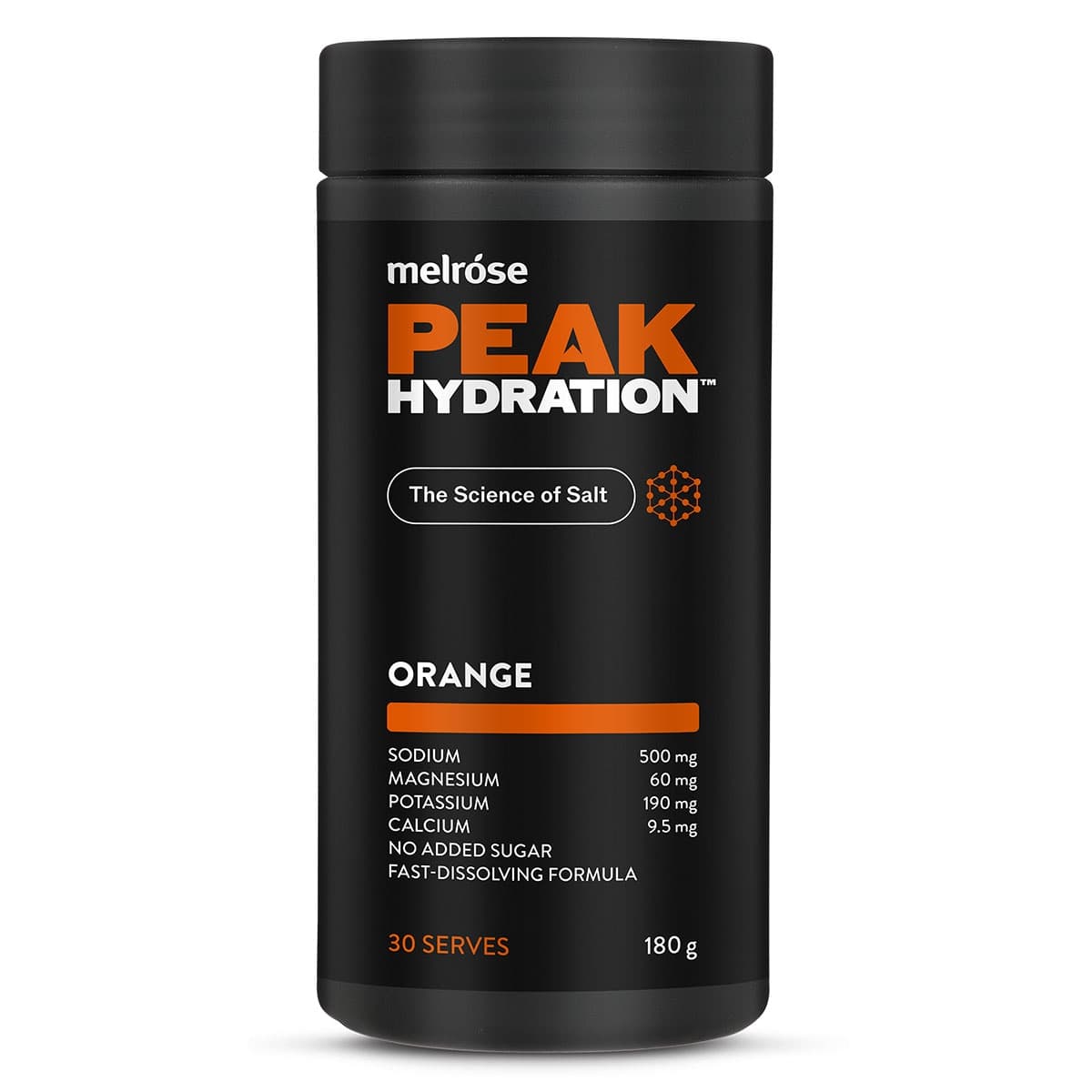 Melrose Peak Hydration Powder Orange 180g