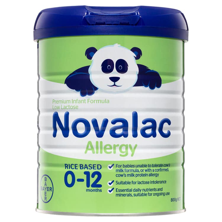Novolac Rice Based Formula Novalac Allergy Rice Based Infant Formula 800g | Healthylife