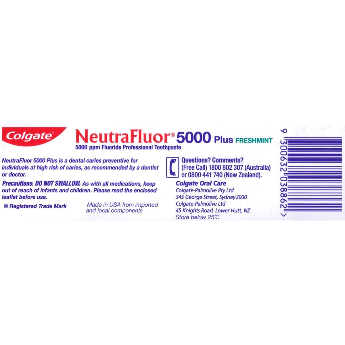 Buy Neutrafluor 5000 Toothpaste | Healthylife Pharmacy | Healthylife